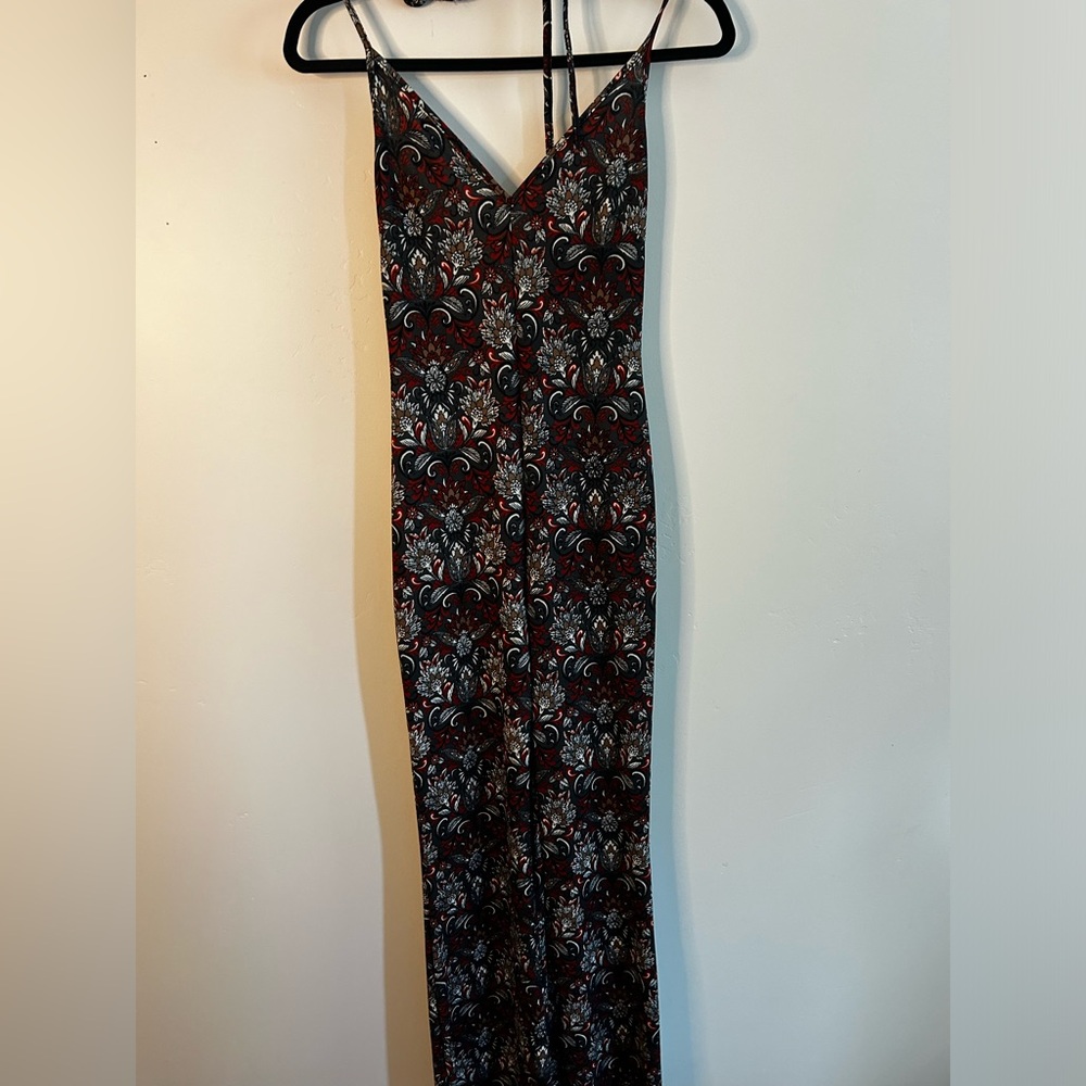Flattering floral jumpsuit
